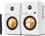 Active-Powered Bluetooth Bookshelf Speakers, Studio Monitor, Turntable, ... - £91.99 GBP