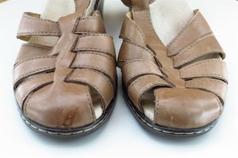 Softspots Sz 9 M Brown Gladiator Leather Women Sandals 7731300 - £15.60 GBP