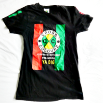 Vintage Cross Colours Clothing Without Prejudice Ya Dig Shirt Size Small - $23.04