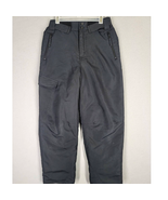 Roebuck &amp; Co Snow Pants Boy&#39;s Size 10 12 Black Winter Gear Warm Pants Sk... - £8.54 GBP