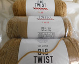 Big Twist Value lot of 3 Camel dye lot 650352 - £12.78 GBP