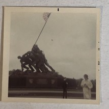 1968 Iwo Jima Statue Vintage Photo Picture 3 1/2” X 3 1/2” Box4 - £7.78 GBP