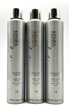 Kenra Platinum Working Spray Flexible Hold Hairspray #14 10 oz-3 Pack - £46.57 GBP