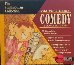 &quot;Old Time Radio COMEDY FAVORITES&quot; The Smithsonian Collection Cassettes w/book - £16.76 GBP
