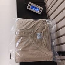 Carhartt K84DES 3-Button Men's 2XL Brown Cotton Henley Shirt Short Sleeve Pocket image 11