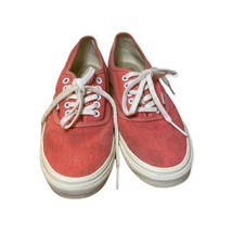 Vans Womens size 7 Men size 5.5 Era Classic Lace-Up Pink Coral Skateboard Shoes - £16.22 GBP