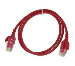 Leviton 6HHOM-2R Ultra High Flex Home 6 Patch Cable, 2-Foot, Red - $10.50