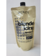 REDKEN BLONDE IDOL BLONDE ICING 20 VOLUME CONDITIONING CREAM DEVELOPER ~... - $28.22