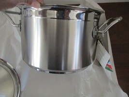 BNWT Silga Teknika 4L (4.2 Qt) Stainless Steel High Casserole 20cm (7.9&quot;), 12020 - $173.25