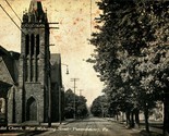 Methodist Church West Mahoning Street Punxsutawney Pennsylvania PA 1910 ... - $3.91