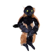 Wild Republic Plush 20” Hanging Black Brown Spider Monkey Hands/Feet Connect - £10.25 GBP