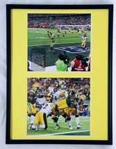 Super Bowl XLV Green Bay Packers vs Steelers Framed 18x24 Photo Display - £61.91 GBP