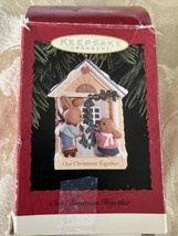 Hallmark Christmas Keepsake Ornament "Our Christmas Together" 1995 - £12.49 GBP