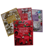 NEW – SET of 4 Better Homes &amp; Gardens Christmas Cookbooks 2010-2011-2012... - £15.44 GBP