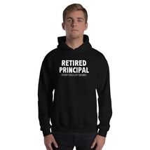 Retired Principal Every Child Left Behind Teacher Retirement Gift Unisex Hoodie  - £28.93 GBP+