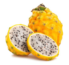 Sale 20 Seeds Yellow Dragon Fruit Pitaya Pitahaya Pear Hylocereus Megalanthus Ca - £7.89 GBP