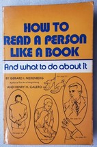 How to Read a Person Like a Book Gerard Nierenberg Paperback 1979 - £6.31 GBP