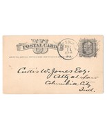 Sc UX5 Pittsburgh PA 1879 Fancy Cancel 4 Pane Angled Grids Killer Postal... - £7.78 GBP