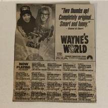 Wayne’s World Vintage Movie Print Ad Mike Myers Dana Carvey TPA10 - £4.74 GBP