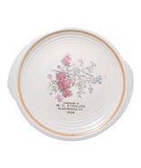 Vintage W.C. Strause Fleetwood PA Plate 1943 Flower Compliments Knowles ... - $1,094.45 MXN