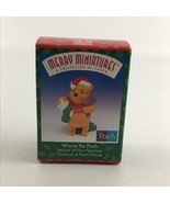Hallmark Merry Miniatures Christmas At Pooh&#39;s House Winnie The Pooh Vint... - $27.01 CAD