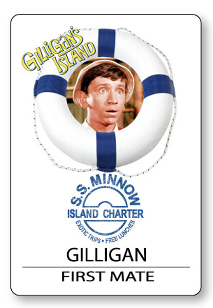 GILLIGAN LITTLE BUDDY GILLIGANS ISLAND NAME BADGE HALLOWEEN COSPLAY PIN ... - $15.24