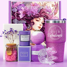 Mother&#39;s Day Gifts for Mom Women Her, Gifts for Wife from Husband, Lavender Spa  - £29.19 GBP