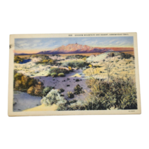 Vintage Arrowhead Trail California Postcard 1938 Shadow Mountain Linen Postcard - £5.98 GBP