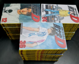 Initial D English Manga Complete Set Comic Volume 1-48(END) Express Shipping  - £597.35 GBP
