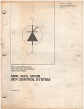 Cat M20, M25, MC30 SCR Control System Test &amp; Adjust Manual (SENB8223) {D... - £17.39 GBP