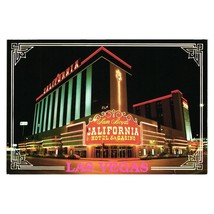 Vintage Postcard California Hotel Casino Las Vegas LV 387 Nevada Vacatio... - £7.59 GBP