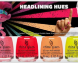 China Glaze Trolls World Tour HEADLINING HUES Mini Nail Polish * Rainbow... - $5.89