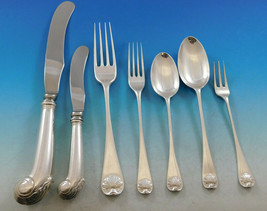Williamsburg Shell by Stieff Sterling Silver Flatware Set Service 84 pcs Dinner - £5,916.82 GBP