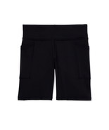 Athletic Works Girl&#39;s Active Bike Shorts, Size M (7-8) Color Black - $291.72 MXN