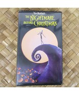 The Nightmare Before Christmas VHS 1994 Tim Burton Clamshell Jack &amp; Sally - $17.57 CAD