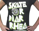 Cardboard Robot da Donna Nero Skate O Diarrhea Skate T-Shirt Nwt - £10.61 GBP
