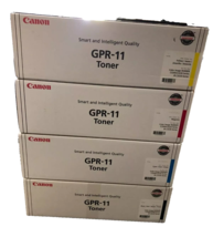 Lot of 4 New Genuine Canon GPR-11 M/Y/C/B Toner Cartridge - $177.64
