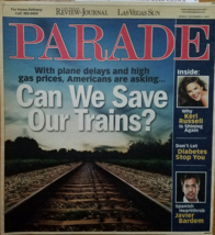 Javier Bardem, Keri Ruissel @ PARADE Magazine Nov 4, 2007 - $5.95