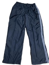 Mens Champion Black/Gray Poly Tricot &amp; Mesh Track Pants Sz XL - $17.17