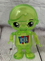 Ryan&#39;s World plastic mystery figure Icee drink logo green transparent Target - £16.43 GBP