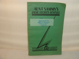 AUNT SAMMY&#39;S RADIO RECIPES REVISED 1931 COOKBOOK 400+ RECIPES CONGRESSMAN - £27.94 GBP