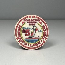 Harrah&#39;s Lake Tahoe NV $5 Casino Chip Collector Series 1990 Nevada ( B ) - £7.90 GBP