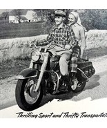 Harley Davidson Hydra Glide Advertisement 1951 Motorcycle Thrift Sport L... - $761.32 MXN