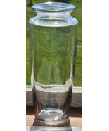 Apothecary Style Glass Bottle / Jar Very Thick Glass 9 Inches High Many ... - £14.06 GBP