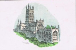 United Kingdom UK Postcard Gloucester Cathedral Colour - £2.21 GBP