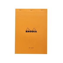 Rhodia Classic Orange Notepad 8.25X11.27 Blnk  - $12.00