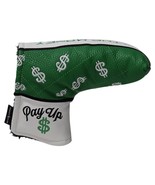 Money Club Dollar Sign Green Blade Pay Up Putt For Dough Golf Putter Headcover - $18.57