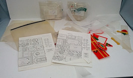 Mixed plastic canvas lot cut and uncut craft supplies - $19.75