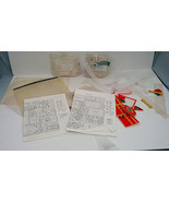 Mixed plastic canvas lot cut and uncut craft supplies - $19.75