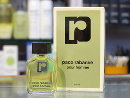 Paco Rabanne pour Homme Eau de Toilette 3ml Miniature Vintage very rare  - $42.00